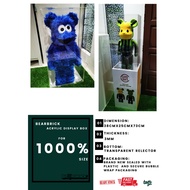 Bearbrick Be@rbrick acrylic display box for size 1000%