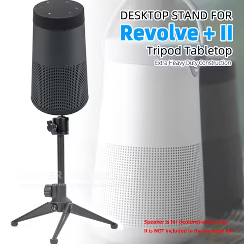 Adjustable Desktop Stand For Bose Revolve + Plus I and II Speaker Tabletop Holder Mount Tripod Boom 