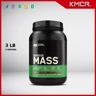 On Serious Mass 3 lbs Optimum Nutrition Gainer fitness Gym KMCR