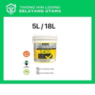 FREE 7" ROLLER SET  Smart 5400 Interior & Exterior Acrylic Wall Sealer 18L