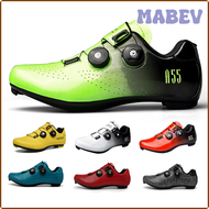 MABEV Ultralight Self-Locking Road Cycling Shoes Professional Cleat Shoes SPD Pedal Racing Road Bike Flat Shoes Bicycle Sneakers men ABEIB