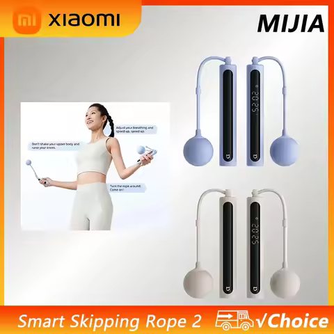 NEW Xiaomi Smart Jump Rope 2 Bluetooth Fitness Weight Loss Exercise Counting Gravity Ball Skipping P