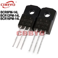10pcs BCR8PM-14L BCR12PM-14L BCR16PM-14L BCR12PM-14LG BCR16PM-14LG TO-220F BCR8PM TO-220 BCR16PM BCR