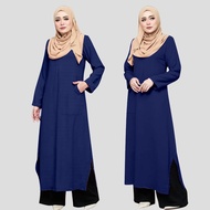 Modern Mini Jubah Long Dress S to 3XL For Muslimah Ladies – Mini Jubah Sana – READY STOCK
