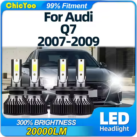 H7 Canbus LED Headlight 240W High Power Turbo Auto Lamps 6000K CSP Chip Car Lights 12V Plug And Play