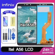 Original LCD For Infinix Itel A56 A56 Pro LCD Display Touch Screen Digitizer W6004 Parts Replacement
