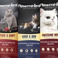 Pawminent makanan kucing holistik 8kg