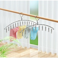Multi-purpose Clothes Hanger, Shoe Drying Hook, Stainless Steel Baby Clothes Drying Clip
