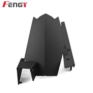 แผ่นหลังแบบมีฝาปิดพร้อมช่องเกียร์สำหรับ Kawasaki Ninja 400 Z400 ที่ปรับแต่งเสริมความสวยงามด้านหลัง