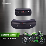 เสียงระบายอากาศแบบปรับแต่งสำหรับ KAWASAKI ZX4R ZX10R ช่วงกลางถึงปลาย ชิ้นส่วนเครื่องยนต์มอเตอร์ไซค์แ