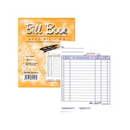 Topline 5" x 8" 3ply 25's BBTN8053 Bill Book BB-TN8053