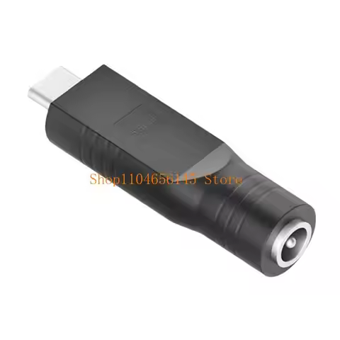 DC5521 to USB C Adapter for Mini Satellite Dish 20V Input Type C to DC5.5x2.1mm Converter Supports 1