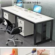 Desk Desk Computer Desk Simple Staff 4 People 3 People Single Row Desk Chair Work Combination Work P