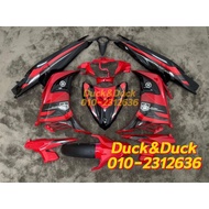 LC135 V2-V7 COVER SET EXCITED RED 135