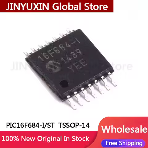 5-100Pcs New Original PIC16F684 PIC16F684-I ST 16F684-I Embedded Controller TSSOP-14 IC Chip Wholesa