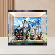 [Model Not Included] Lighting Acrylic Storage Box Suitable for Lego 31168 Medieval Knight Castle Bui