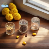 [LI] 1/10Pcs 1/6 Dollhouse Mini Food Toy Sealed Can Cute And Exquisite Miniature Kitchen Glass Bottl