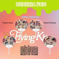 KIPAS NCT DREAM FLYING KISS KERANG (HARGA 1 PCS) MOON UCHIWA FAN JPOP CARDS IDOL UNOFFICIAL NCTZEN M