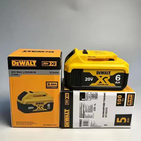 Original Dewalt 60V/20V Battery, 5AH 6AH 9AH Dewalt Battery, DeWalt DCF DCD DCG DCS DWE Series Power