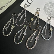 Fashion Anti-Lost Hand Hanging Chain Crystal Hand Chain for IPhone 17 Pro Max S25 S25 Ultra V60 Lite