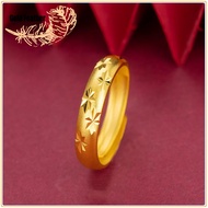 จุดประเทศไทย!!แหวน1กรัมทองแท้ แหวนครึ่งสลึง แหวนทองไม่ลอก แหวนคู่ แหวนปรับขนาดได้  96.5% น้ำหนัก (1 กรัม) แหวนหยกนำโชค แหวนทองOpportunity saudi gold rings แหวนสแตนเลสแท้ แหวนทองปลอมสวย ร้านทองเยาวราช ทองแท้หลุดจำนำ ของขวัญเซอไพร์  ring for women