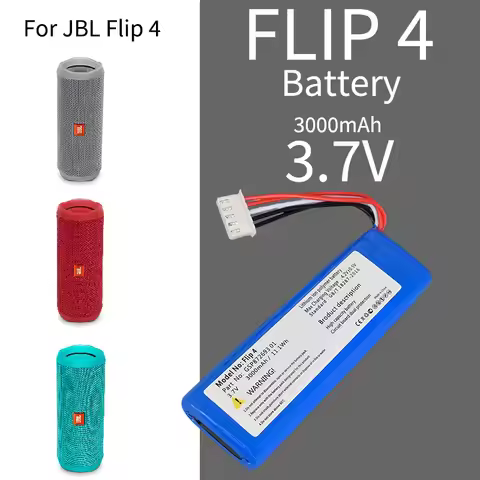 JBL Flip 4 /JBL Flip 4 Speaker Battery Original 3000mAh 3 7V with Tools for Player Replacement，+tool