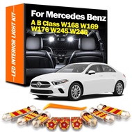 For Mercedes Benz A B Class W168 W169 W176 W245 W246 Car LED Interior Dome Map Reading Light Kit Veh