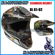 (CLEAR STOCK) SCAMBER HELMET XL SIZE 61CM-62CM