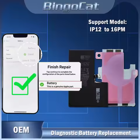 Diagnostic Basic Battery Show Genuine part for Apple iPhone 12 13 14 15 Mini Plus Pro ProMax Avoid E