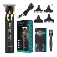Trimmer VGR V-082 Hair Zero Gapped Blade SUPER TRIM Professional Hair Trimmer Runtime300 min Clipper