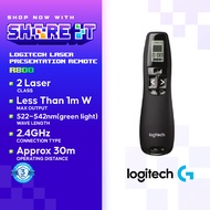Logitech R800 Laser Presentation Remote - 2.4GHz USB