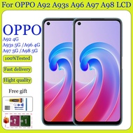Original For OPPO A92 4G A93s 5G A96 4G A97 5G A98 5G LCD Display Touch Screen Digitizer Replacement