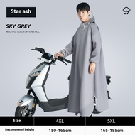 Adult Separate Raincoat Plus Size Poncho Motorcycle Bicycle Poncho Makapal Kapote Waterproof