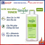 Nước hoa hồng Cân bằng da Simple Soothing Facial Toner 200ml