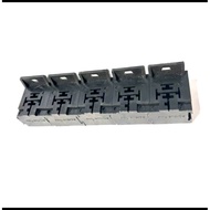 EMPTY Bench Model Relay Socket - Empty Rail Housing Socket BLACK RELAY SOCKET/ 4 LEGS AND 5 LEGS REL