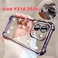 Vivo Y31d 2026  Plating Lens Protection Casing For Vivo Y31d Y31d VivoY31d Y31d Y31 d Y 31d Y31d 4G 