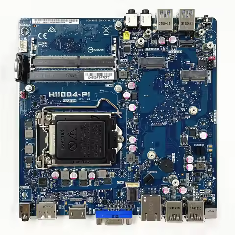 H110D4-P1 Mini-ITX Motherboard LGA1151Intel H110 DDR4 support i7-6700 i7-7700 i3-6100 i3-7100 cpu