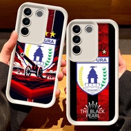 G-3 Persipura FC Casing for VIVO Y200e V27 V27E Y29 Pro Black and white