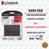 Kingston A400 SSD 120GB 240GB 480GB 960G SATA3 2.5inch Internal Solid State Drive For Desktop laptop