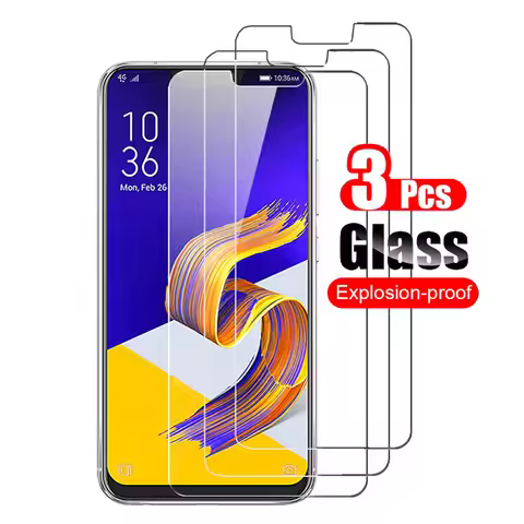3Pcs Tempered Glass For Asus Zenfone 5 ZE620KL Zenfone 5z ZS620KL Screen Protector Guard Toughened F