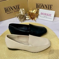 BONNIE R555-1 (WH/BK) 36/42 BONNIE KASUT FORMER BERTUTUP PENUH TAPAK DALAM LEMBUT DAN SELESA