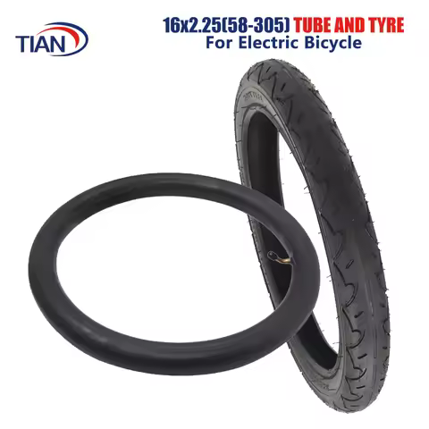 16Inch 16x2.25 (58-305) Inner Tube Outer Tyre for electric bicycle tires bike tyre
