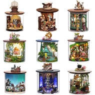 CUTEBEE Dream Bottle DIY Dollhouse Magic House Handcraft House Collectibles for Hobbies DIY Playhous