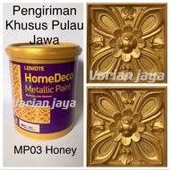 Cat Tembok Emas Gold Metalik Homedeco Dinding Gypsum Grc Honey