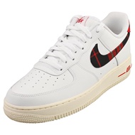 [DV0789-100] Mens Nike Air Force 1 Low '07 LV8 'Tartan Plaid White University Red' 7.5