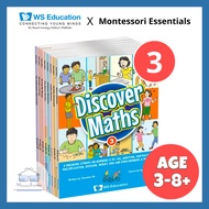 WS E - Discover Maths 3 - Numbers 0 to 100, Addition, Subtraction, Multiplication, Division, Money, 