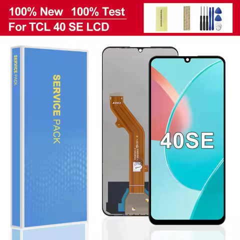 6.75' For TCL 40 SE LCD Display Touch Screen Digitizer Assembly Replacement For TCL T610K T610P T610