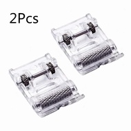 2PCS Durable low Sewing Machine Presser Feet for All Low Shank Snap-on Singer Brother Babylock Janome