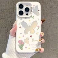 HP Cute Tulip butterfly case cellphone casing Oppo A18 A17 A57 A16K A77 A7 A16 A38A3SA5A12EA33A54 A1