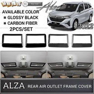 AMAZING PERODUA ALZA 2022 REAR AIR OUTLET FRAME COVER AIR COND VENT PANEL AIRCOND GARNISH INTERIOR A